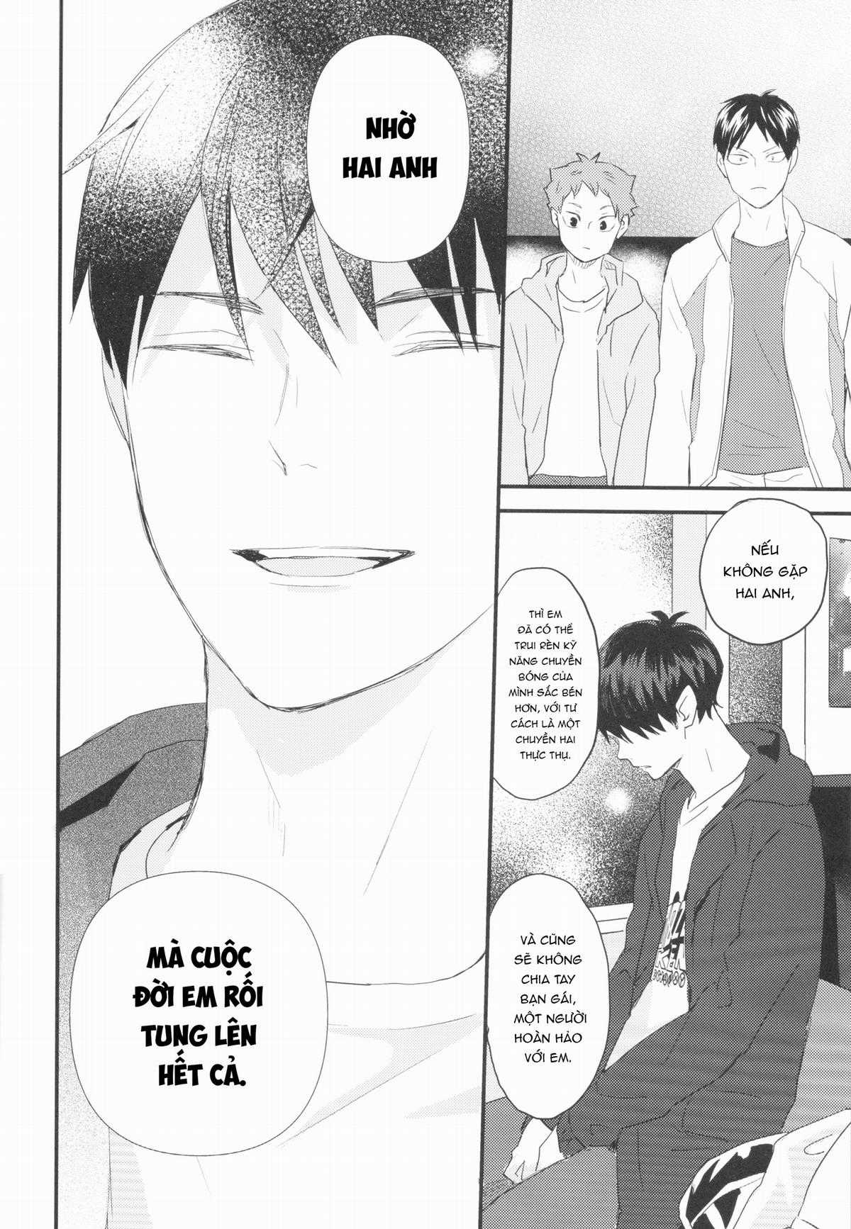 [KAGEHINA DOUJINSHI] - CÁ BƠI TRÊN TRỜI Chapter 4 trang 19