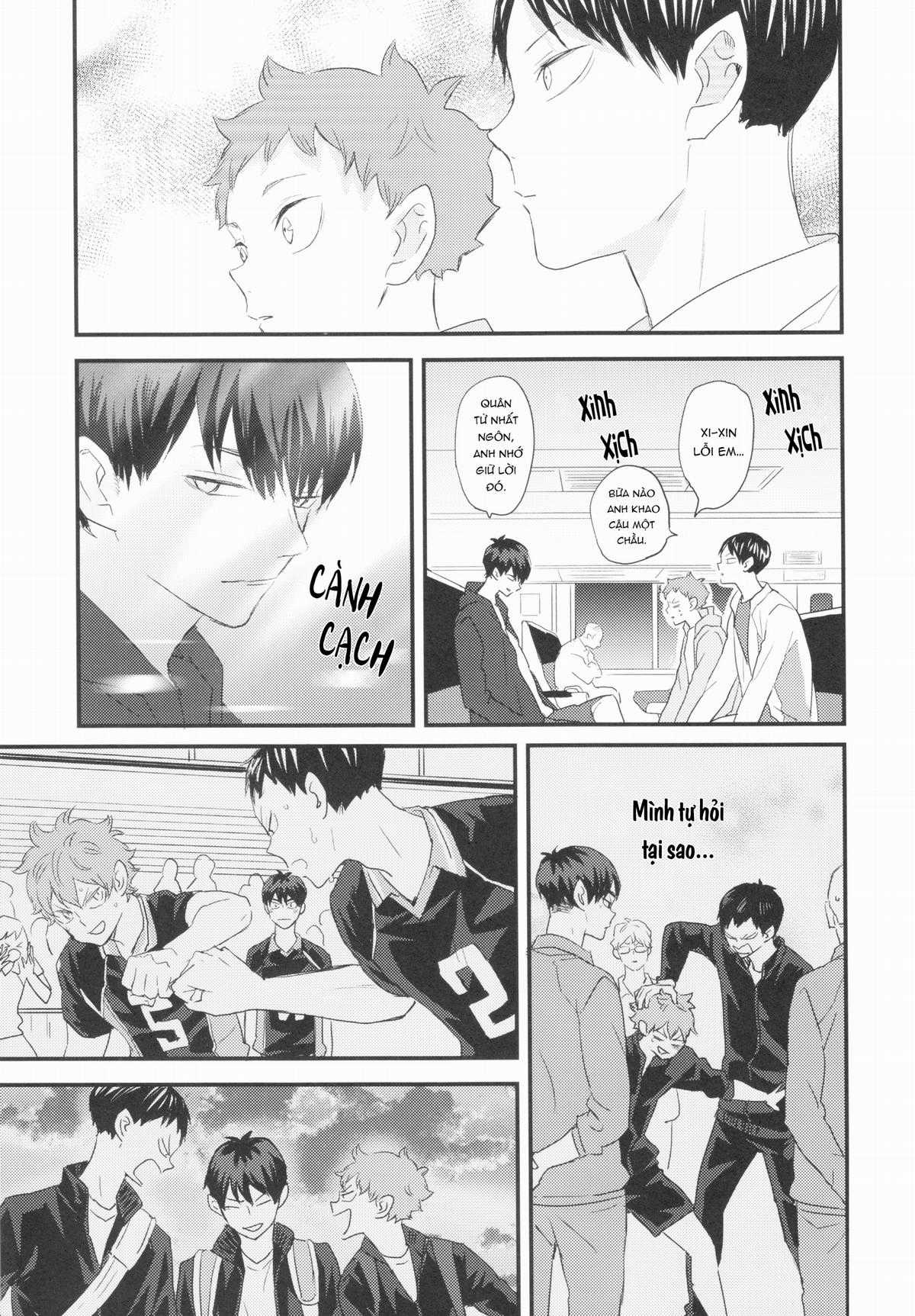[KAGEHINA DOUJINSHI] - CÁ BƠI TRÊN TRỜI Chapter 4 trang 20