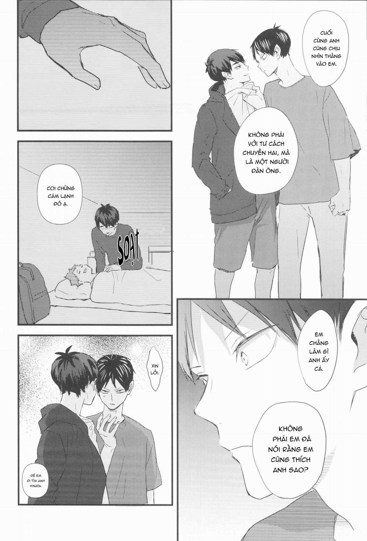 [KAGEHINA DOUJINSHI] - CÁ BƠI TRÊN TRỜI Chapter 4 trang 27
