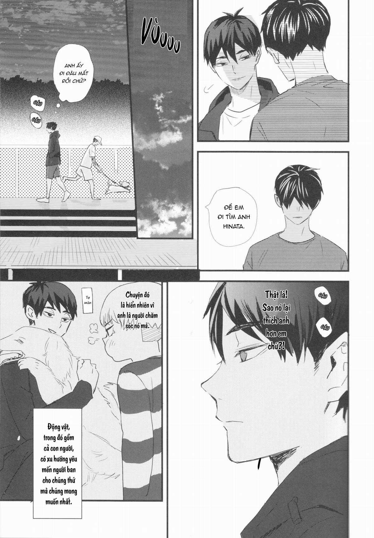 [KAGEHINA DOUJINSHI] - CÁ BƠI TRÊN TRỜI Chapter 4 trang 28