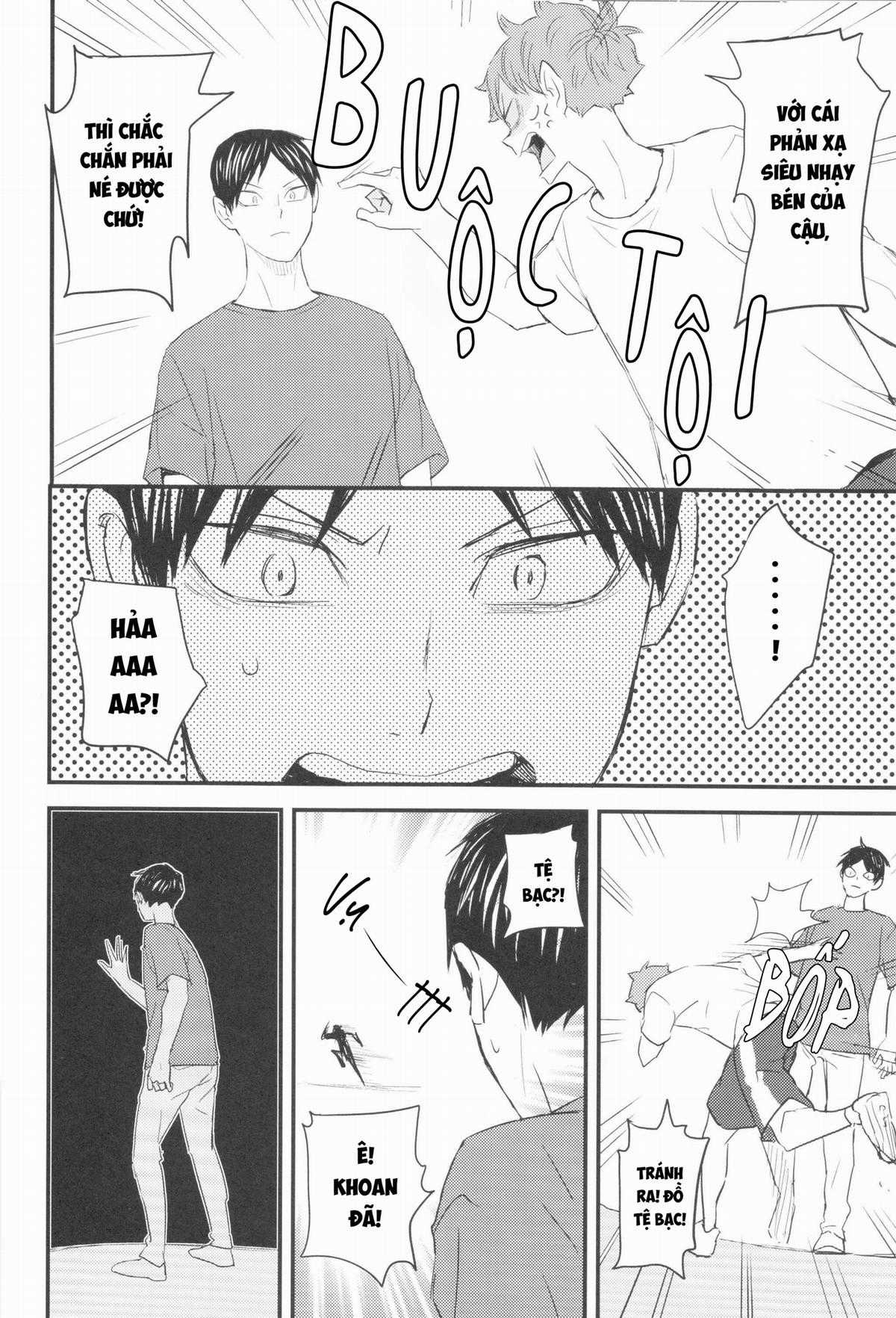 [KAGEHINA DOUJINSHI] - CÁ BƠI TRÊN TRỜI Chapter 4 trang 6