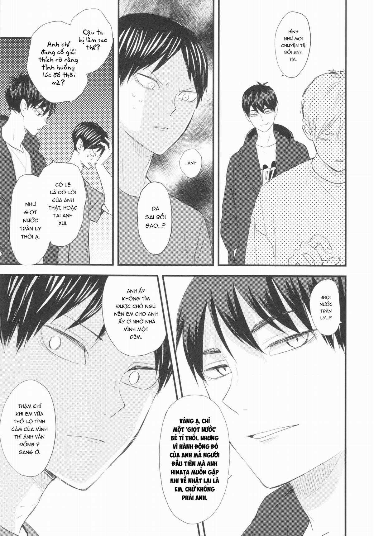 [KAGEHINA DOUJINSHI] - CÁ BƠI TRÊN TRỜI Chapter 4 trang 7