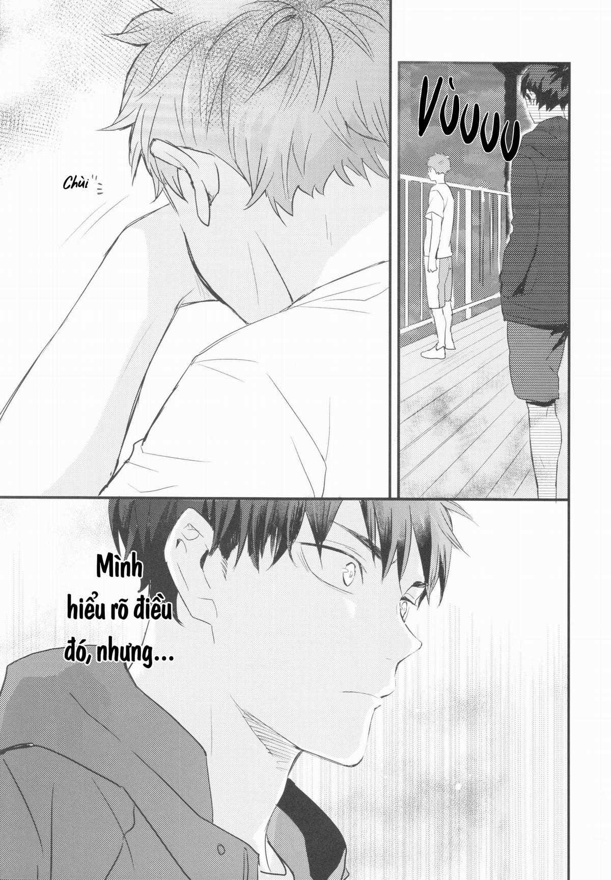 [KAGEHINA DOUJINSHI] - CÁ BƠI TRÊN TRỜI Chapter 4 trang 8