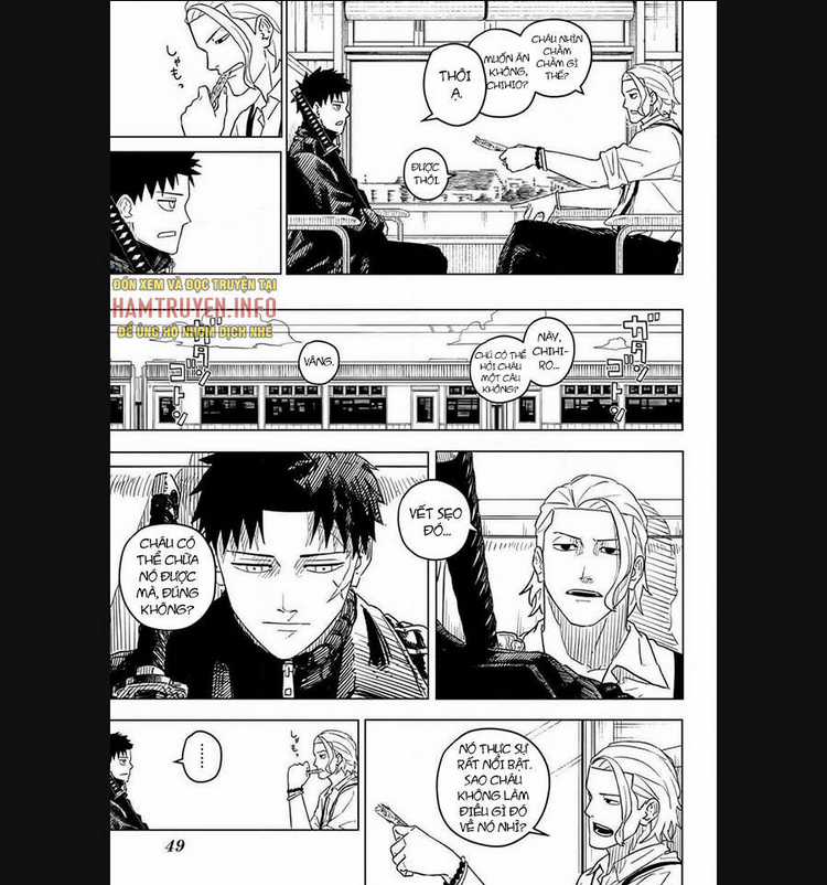 Kagura Bachi: Phép Thuật Và Katana Chapter 1 trang 32