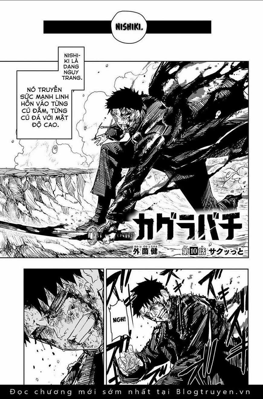 Kagura Bachi: Phép Thuật Và Katana Chapter 10 trang 2