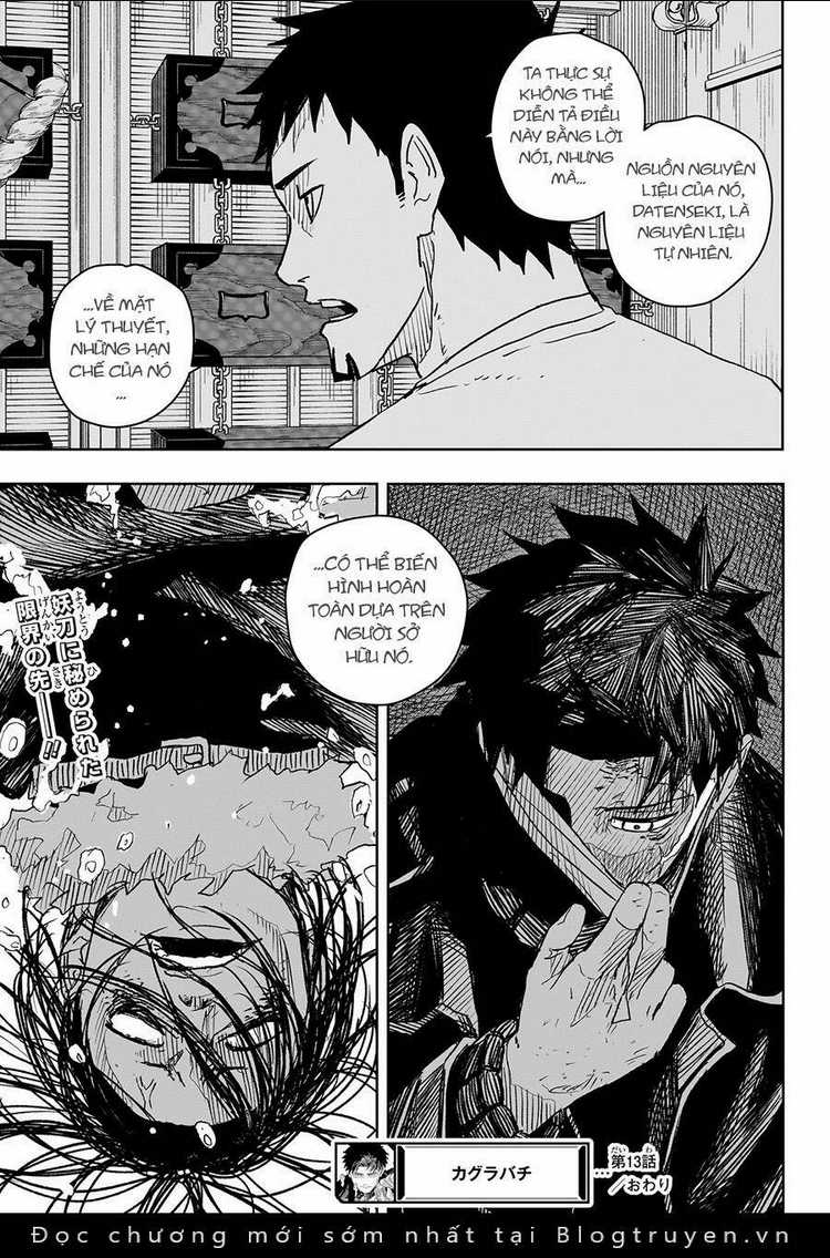 Kagura Bachi: Phép Thuật Và Katana Chapter 13 trang 20