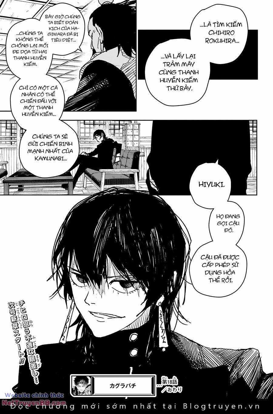 Kagura Bachi: Phép Thuật Và Katana Chapter 18 trang 17