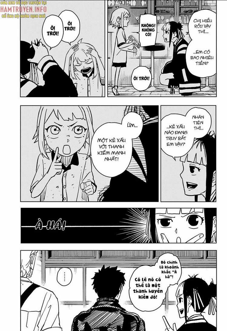 Kagura Bachi: Phép Thuật Và Katana Chapter 3 trang 10