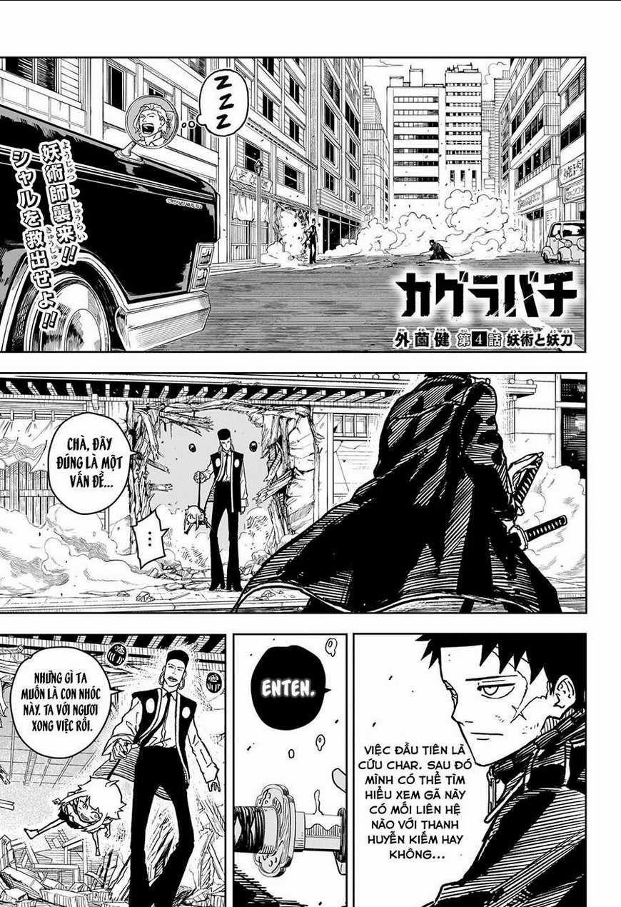 Kagura Bachi: Phép Thuật Và Katana Chapter 4 trang 2