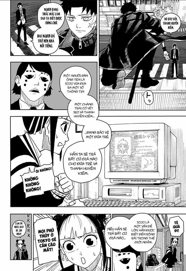 Kagura Bachi: Phép Thuật Và Katana Chapter 6 trang 5