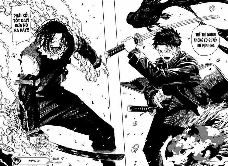 Kagura Bachi: Phép Thuật Và Katana Chapter 8 trang 21
