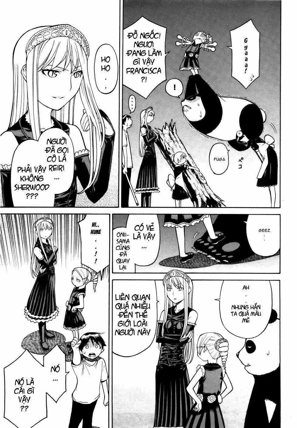 Kaibutsu Oujo Chapter 22 trang 37