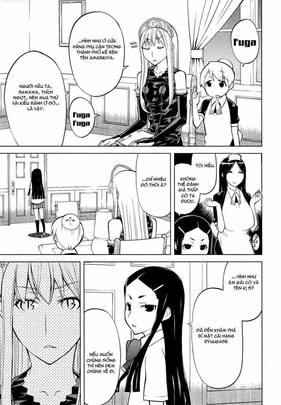 Kaibutsu Oujo Chapter 64 trang 14