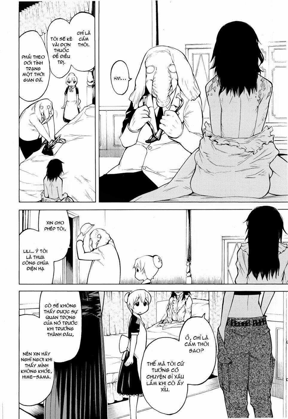 Kaibutsu Oujo Chapter 66 trang 15