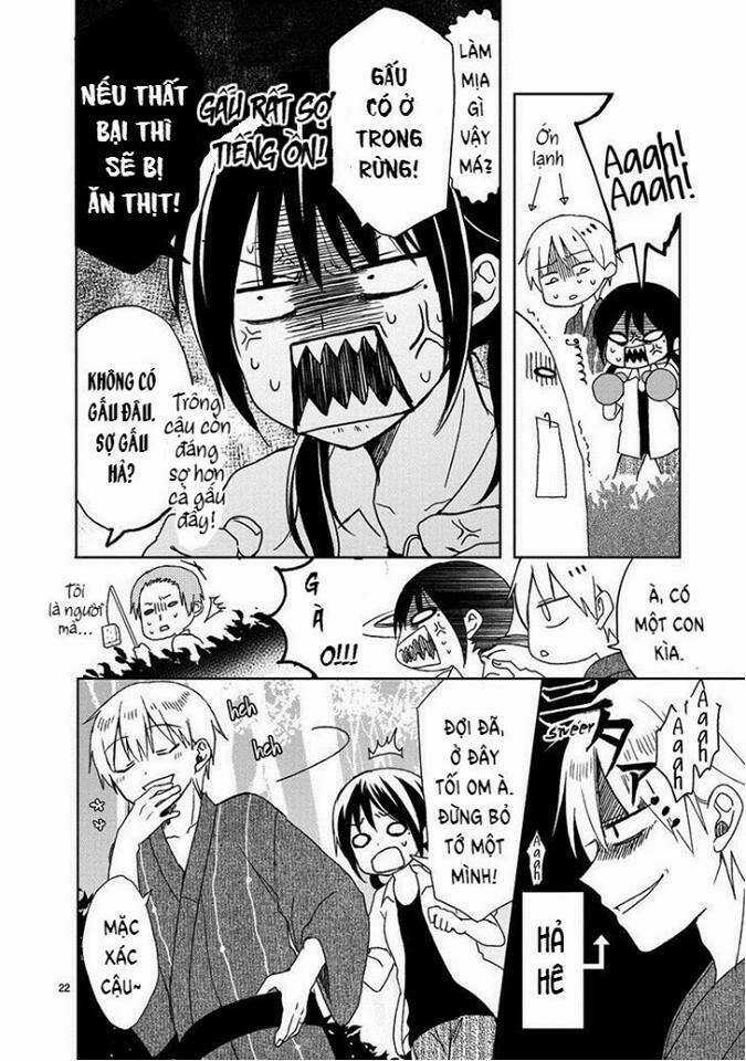 Kaichou-kun no Shimobe Chapter 14 trang 22