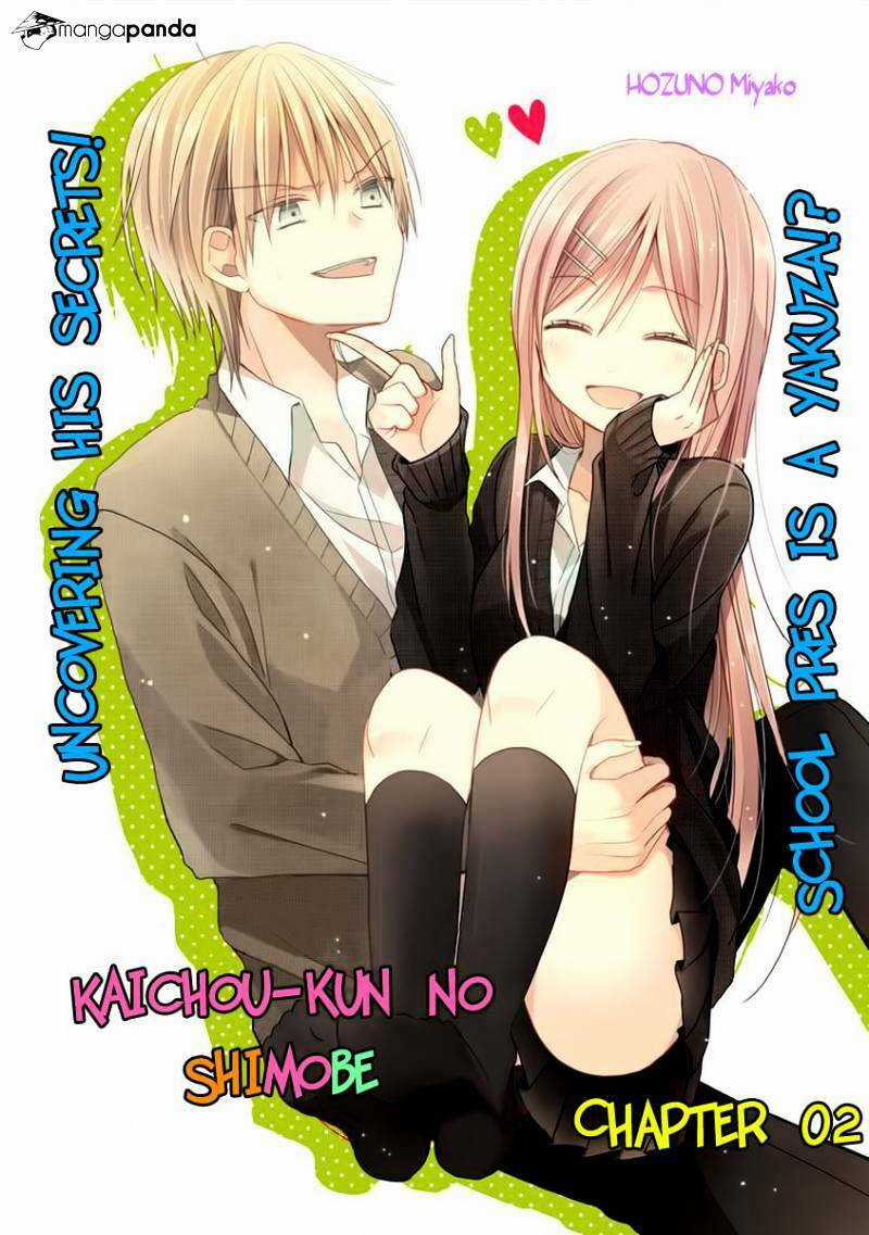 Kaichou-kun no Shimobe Chapter 2 trang 2