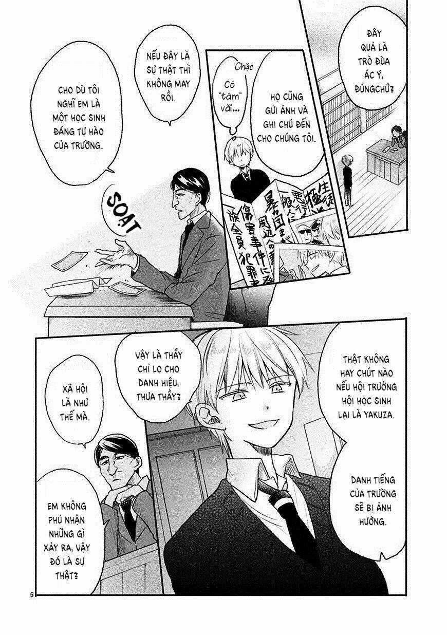 Kaichou-kun no Shimobe Chapter 22 trang 7