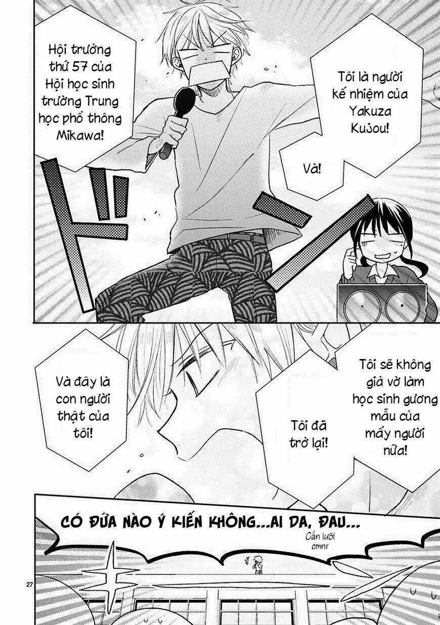 Kaichou-kun no Shimobe Chapter 24 trang 31