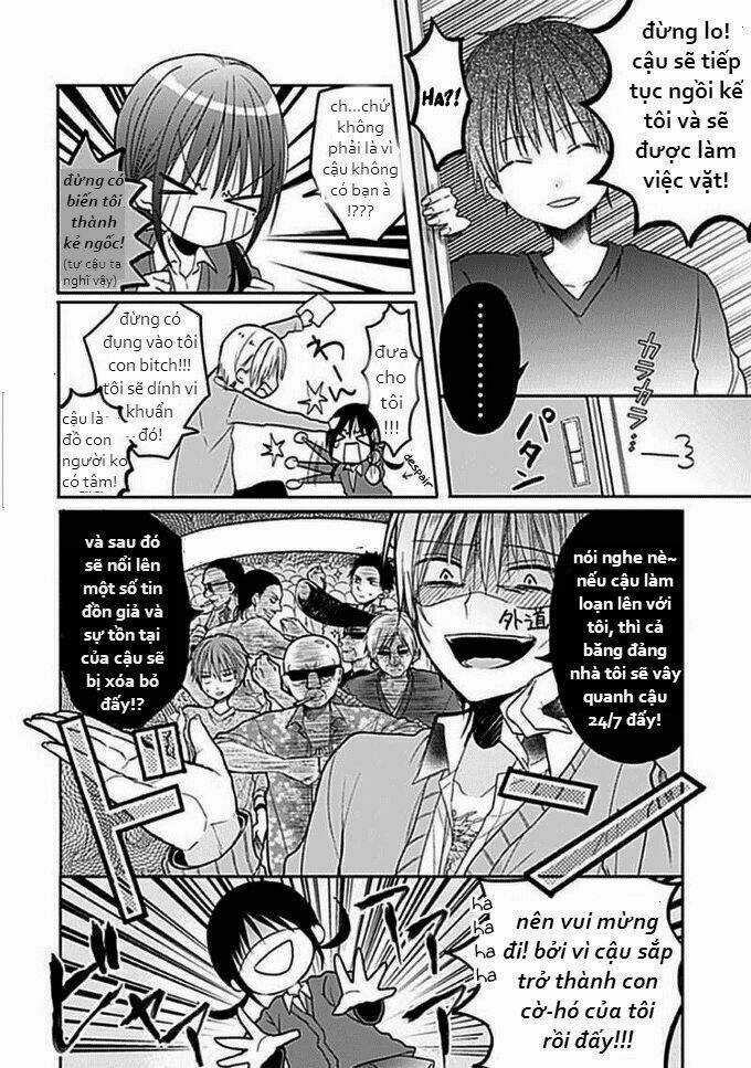 Kaichou-kun no Shimobe Chapter 5 trang 9