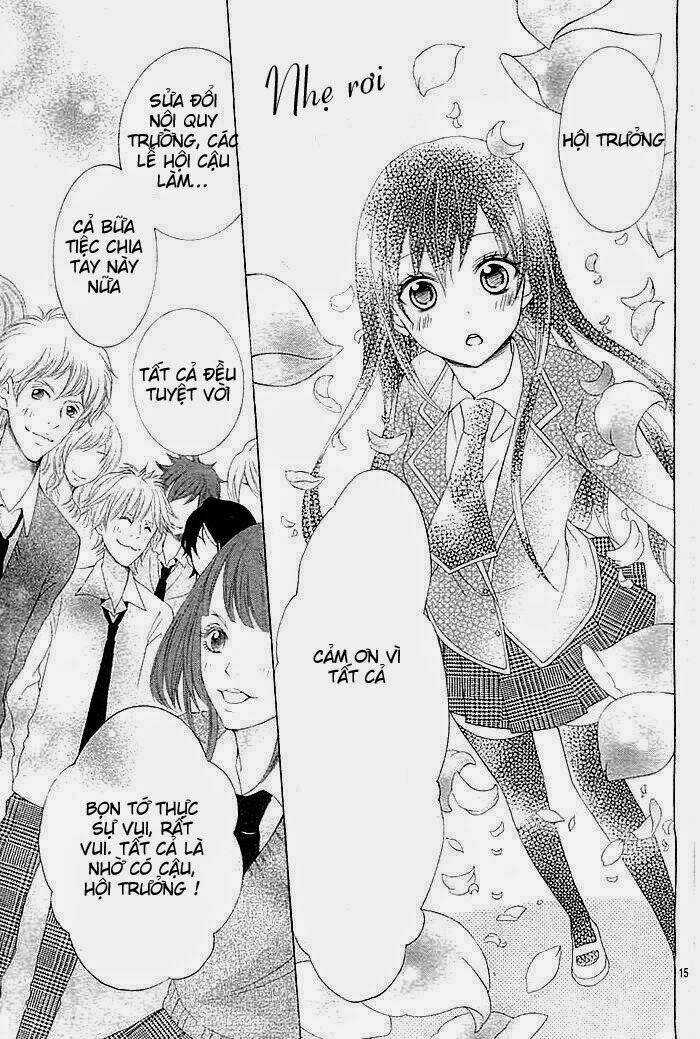 Kaichou, Suki tte Itte mo Ii desu ka? Chapter 3 trang 15