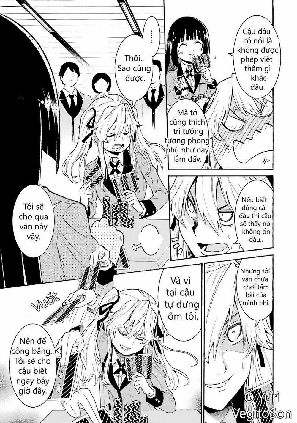 Kakegurui Yorozu Chapter 1 trang 6