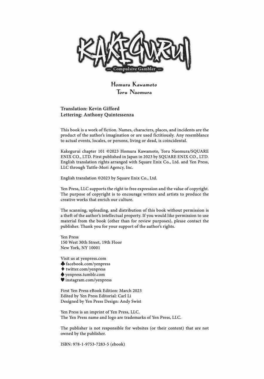 Kakegurui Yorozu Chapter 101 trang 34