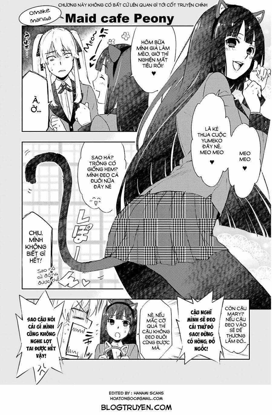 Kakegurui Yorozu Chapter 20.5 trang 1