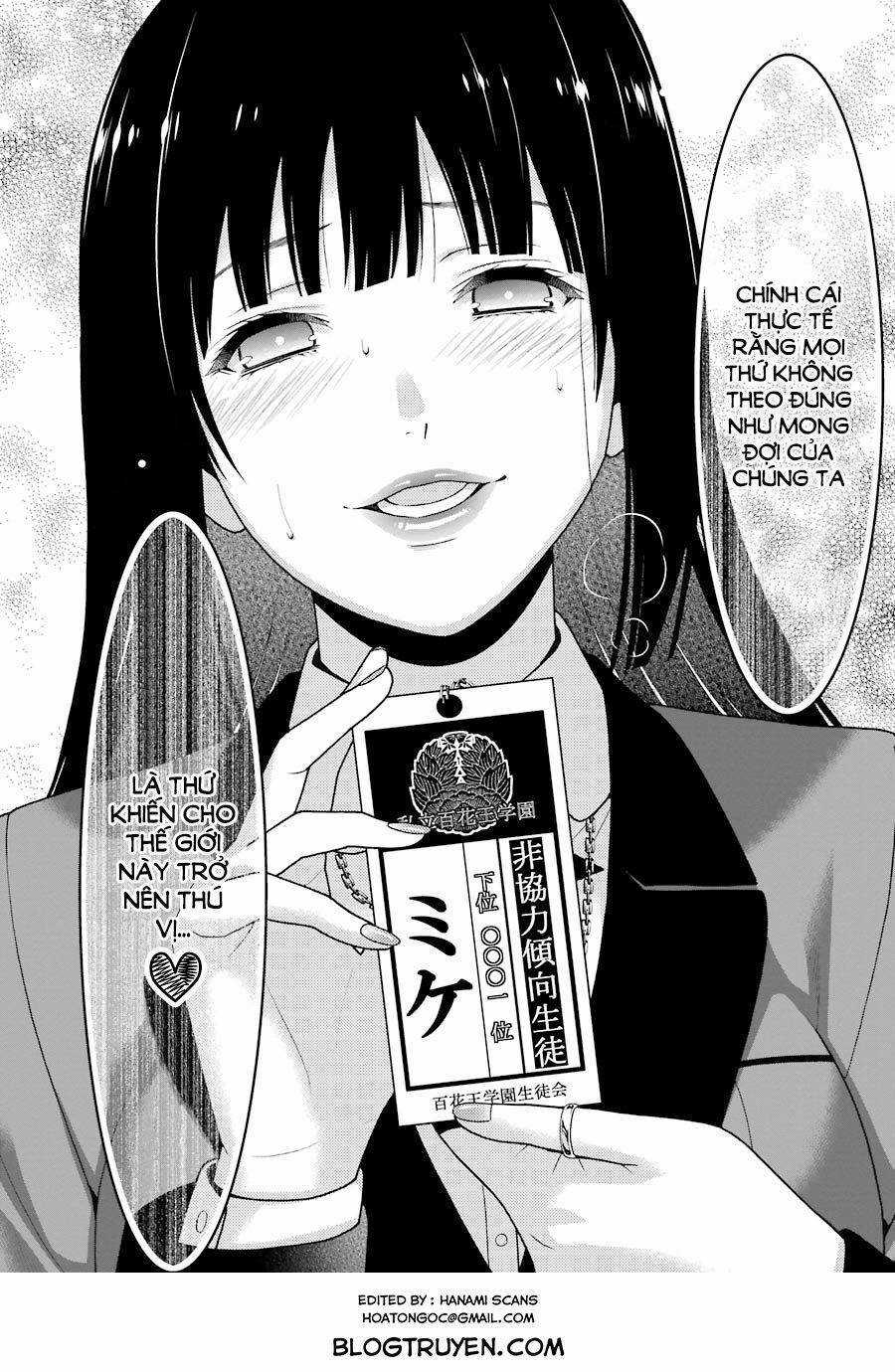 Kakegurui Yorozu Chapter 20 trang 11