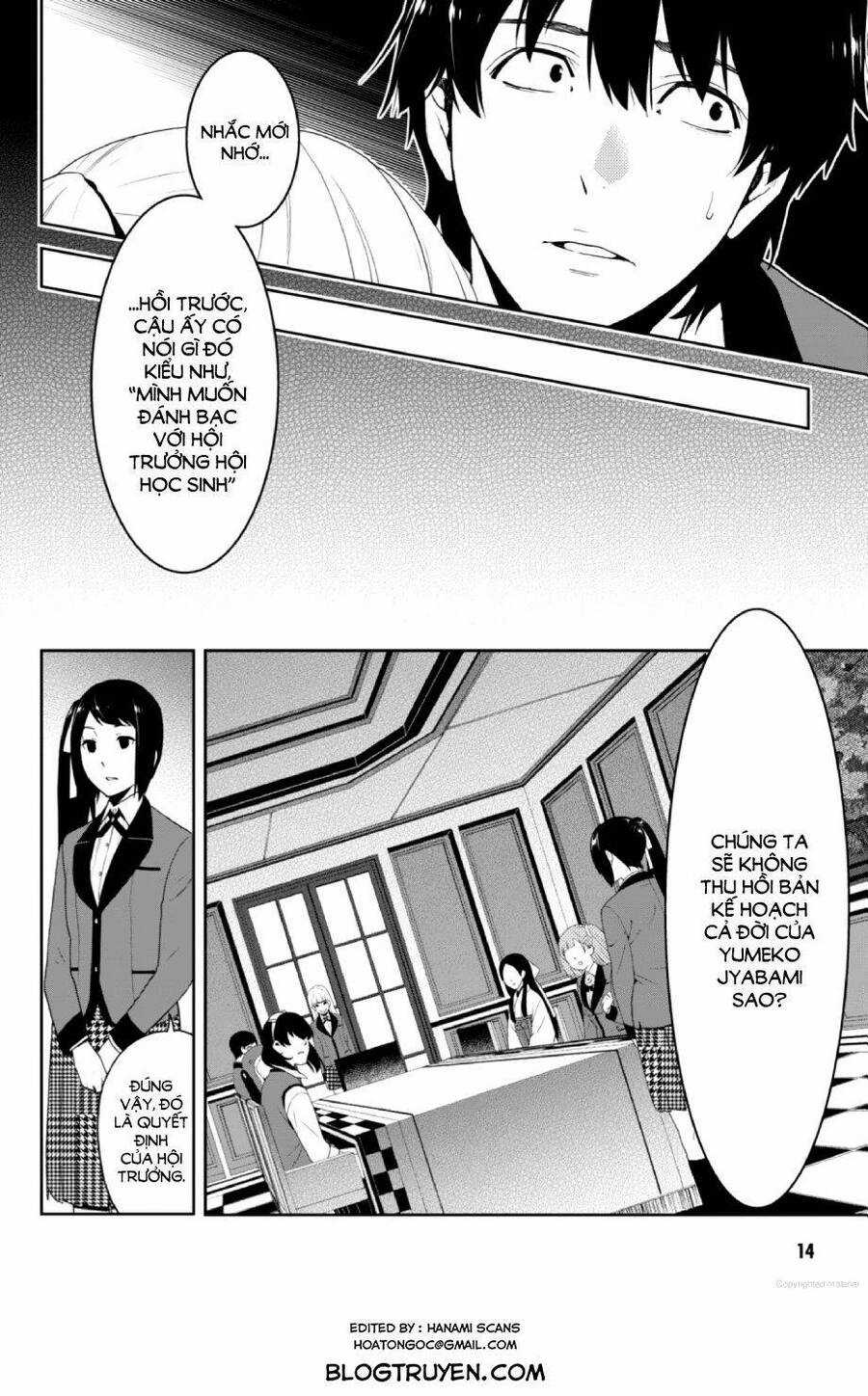 Kakegurui Yorozu Chapter 21 trang 16