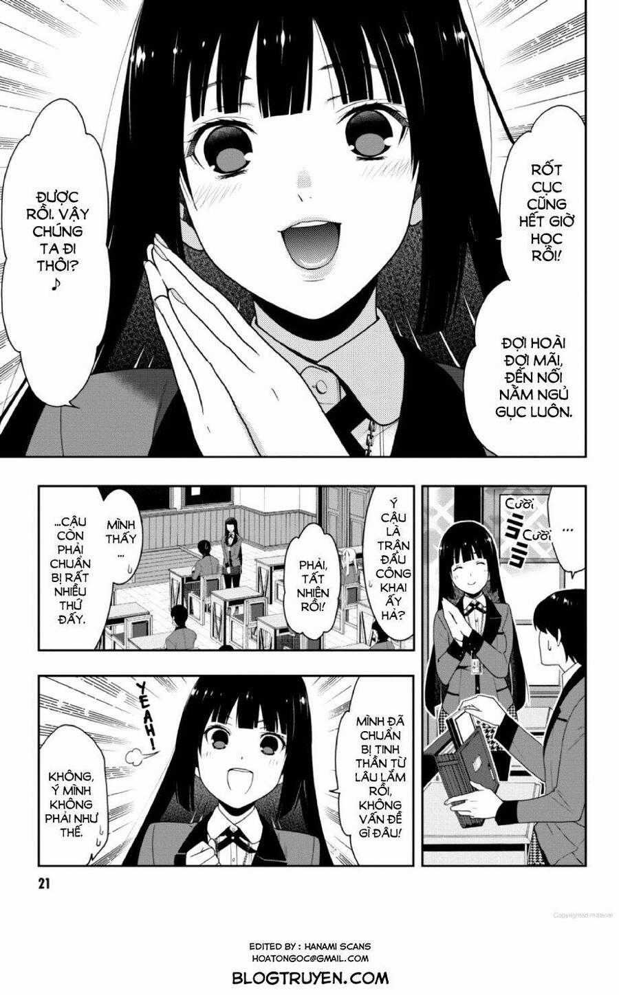 Kakegurui Yorozu Chapter 22 trang 1