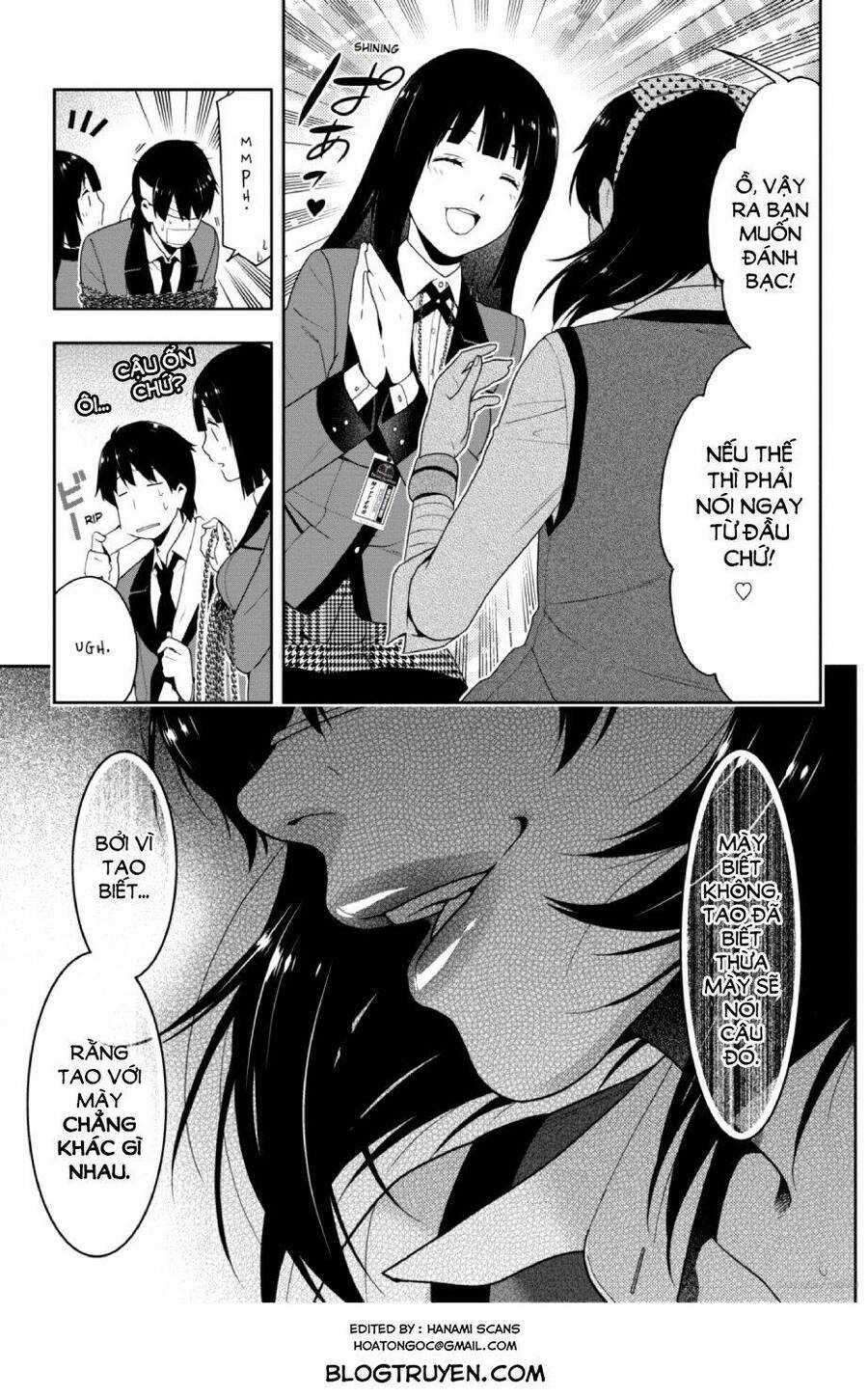 Kakegurui Yorozu Chapter 22 trang 12