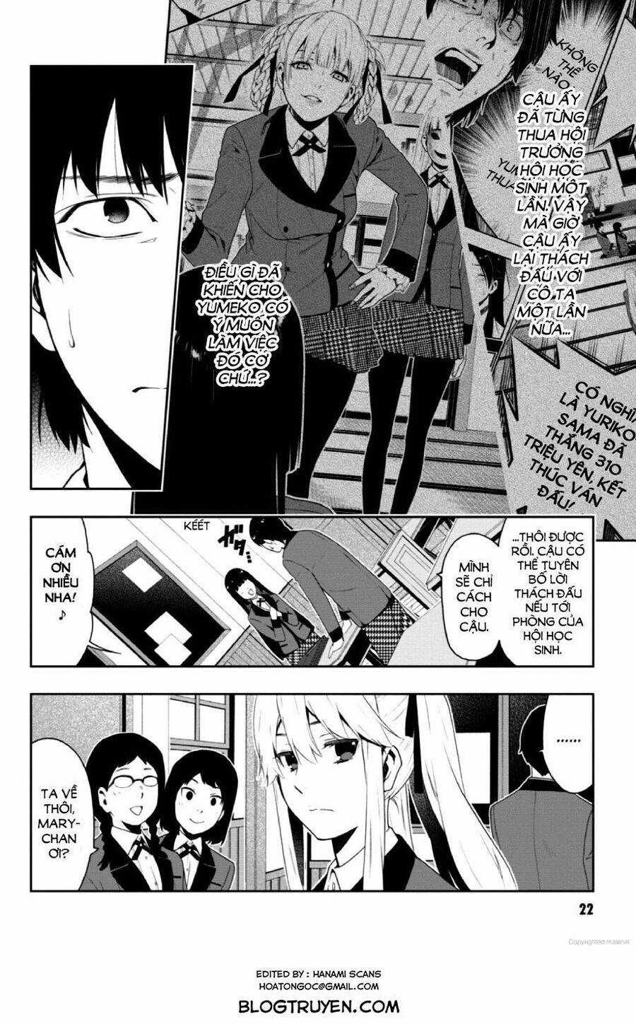Kakegurui Yorozu Chapter 22 trang 2