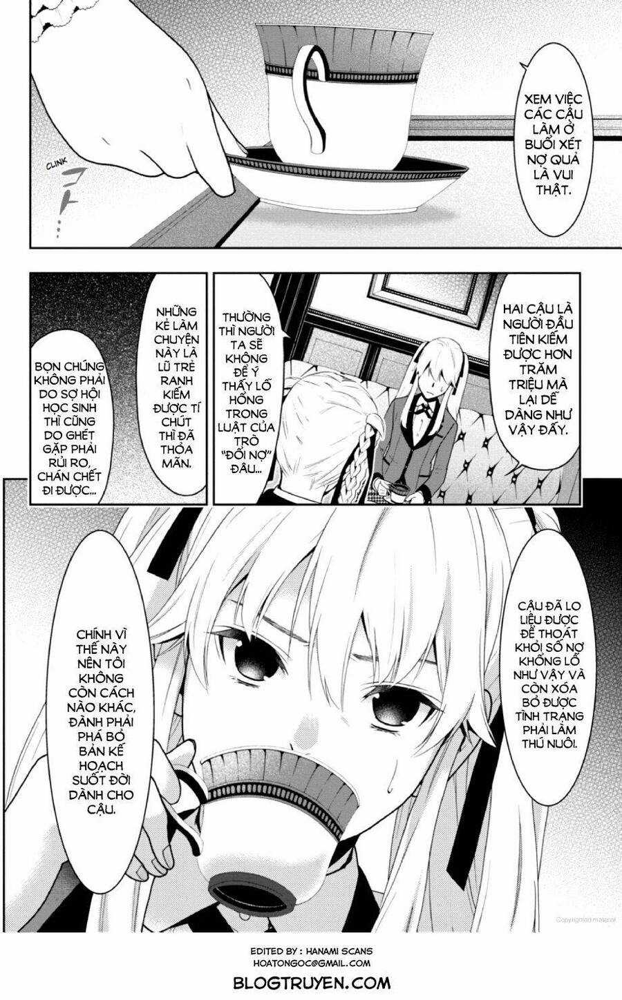 Kakegurui Yorozu Chapter 22 trang 21