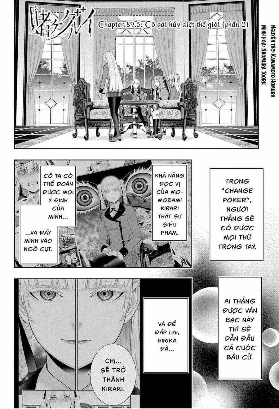 Kakegurui Yorozu Chapter 89.5 trang 2
