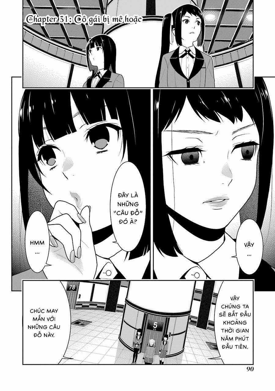Kakegurui Chapter 31 trang 1
