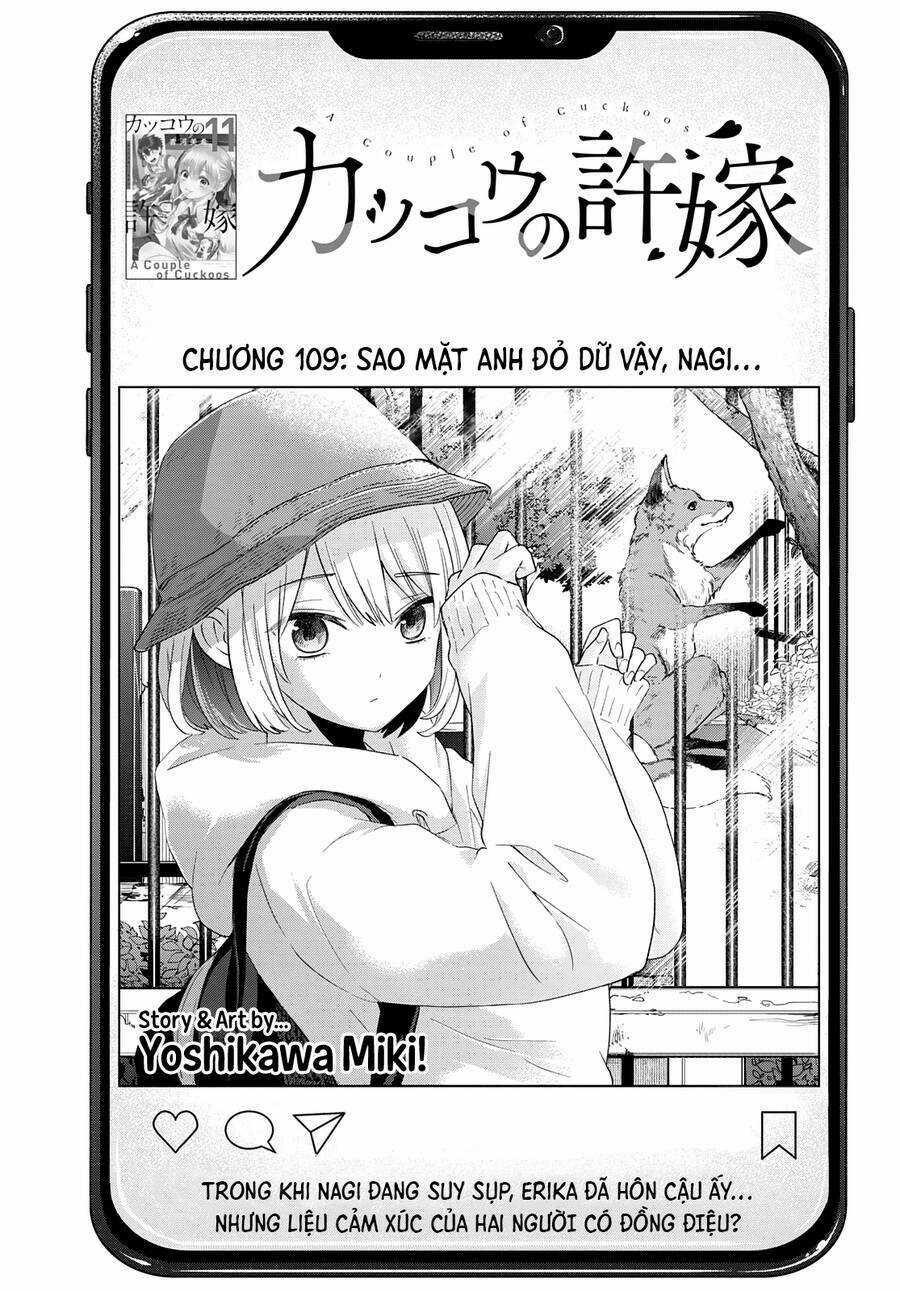 Kakkou No Iinazuke Chapter 109 trang 1
