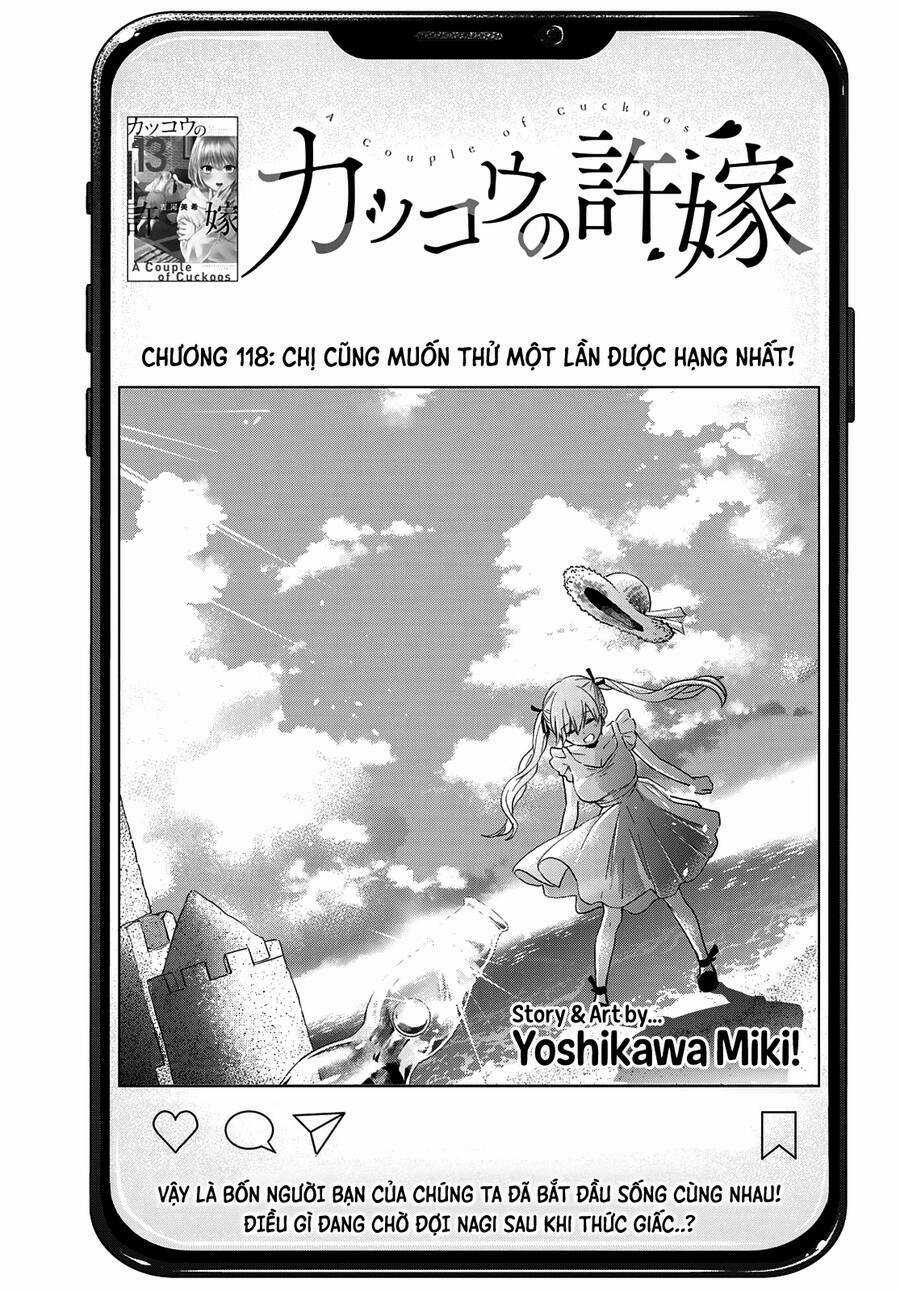 Kakkou No Iinazuke Chapter 118 trang 1