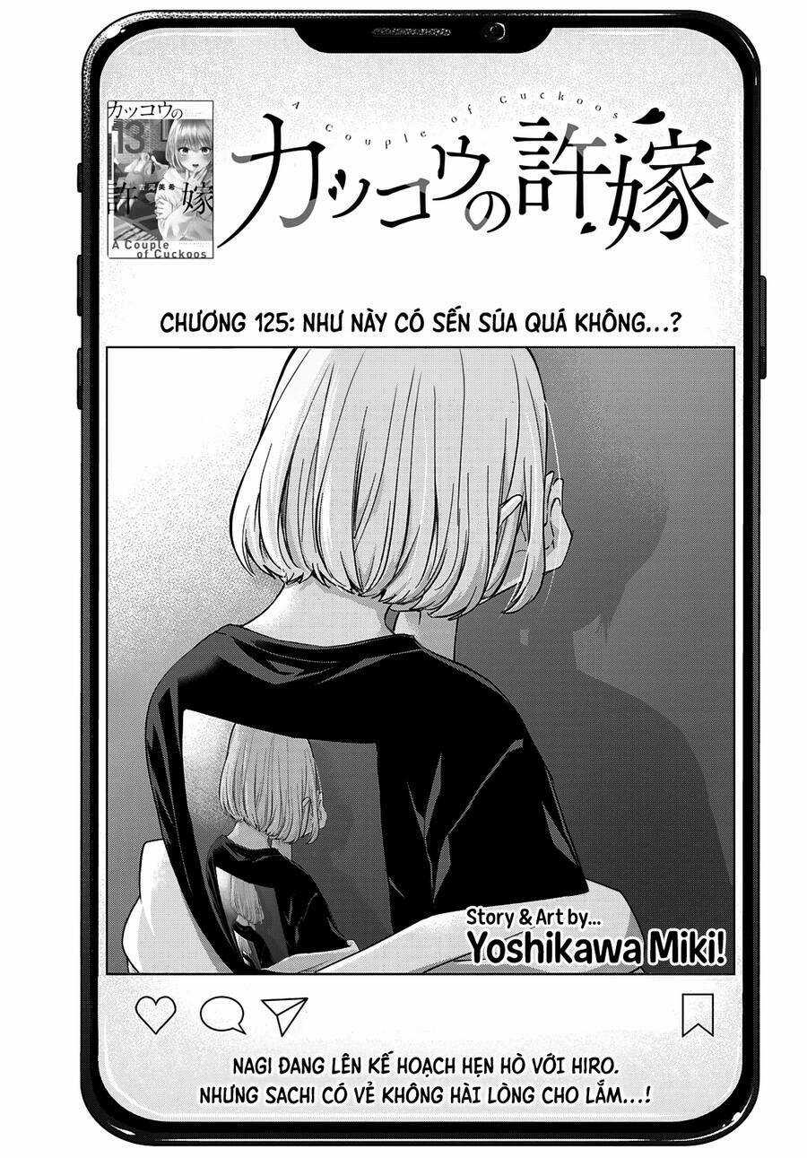 Kakkou No Iinazuke Chapter 125 trang 1