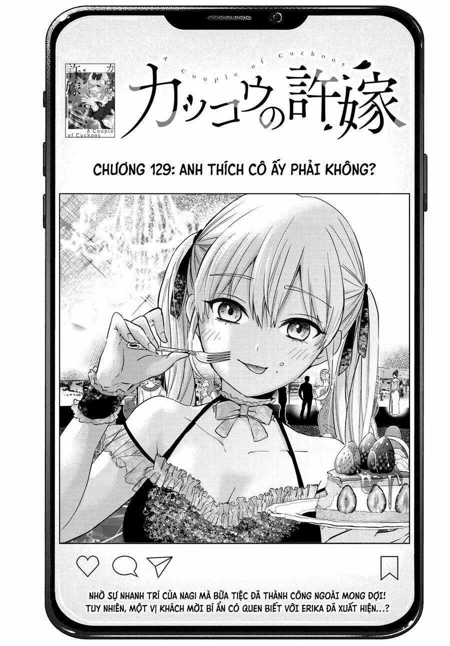 Kakkou No Iinazuke Chapter 129 trang 1