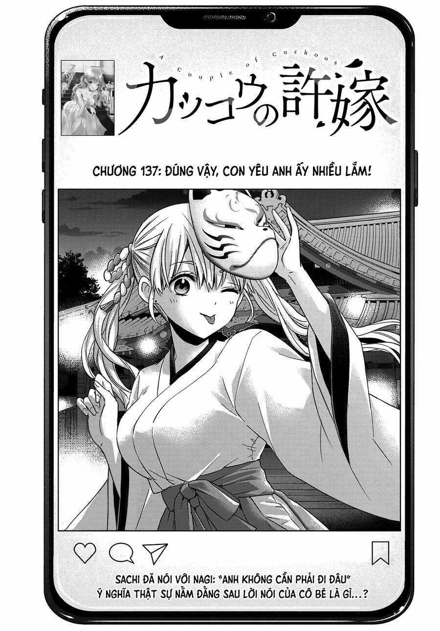 Kakkou No Iinazuke Chapter 137 trang 1