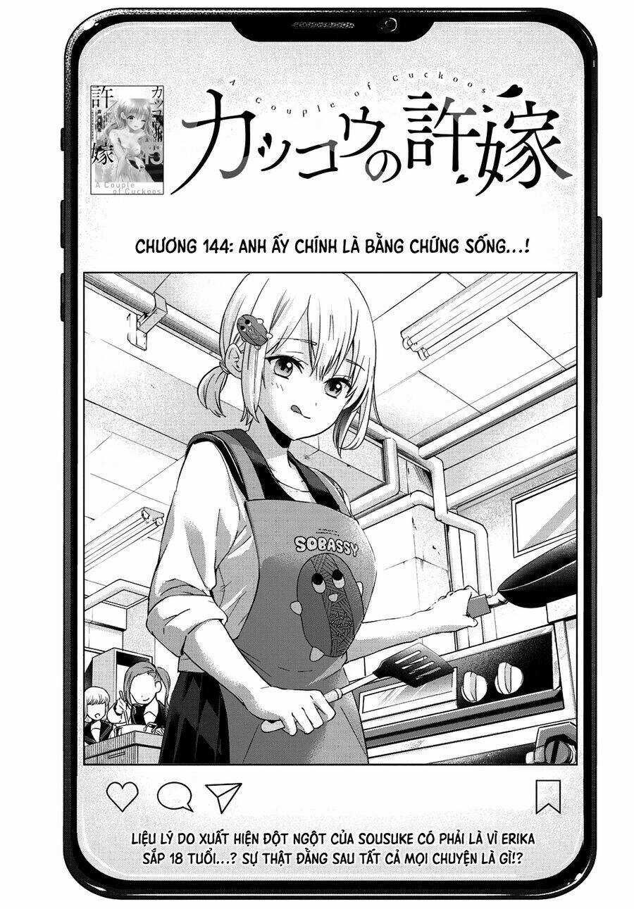 Kakkou No Iinazuke Chapter 144 trang 1
