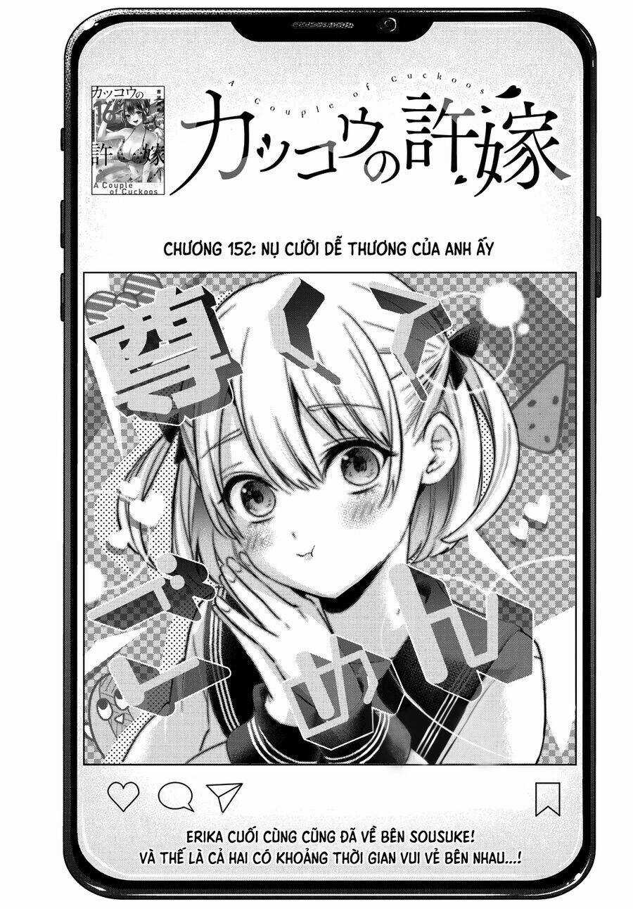 Kakkou No Iinazuke Chapter 152 trang 1