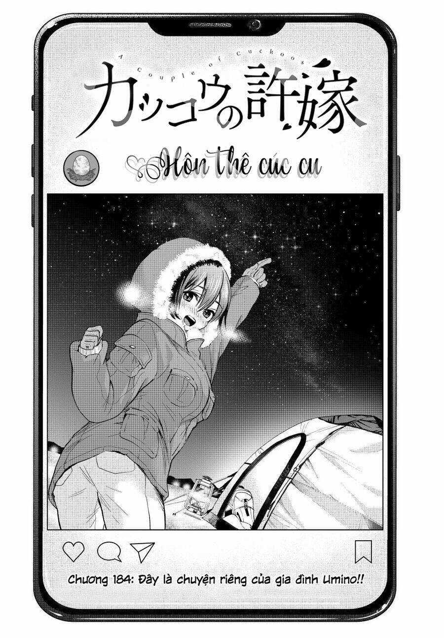 Kakkou No Iinazuke Chapter 184 trang 0