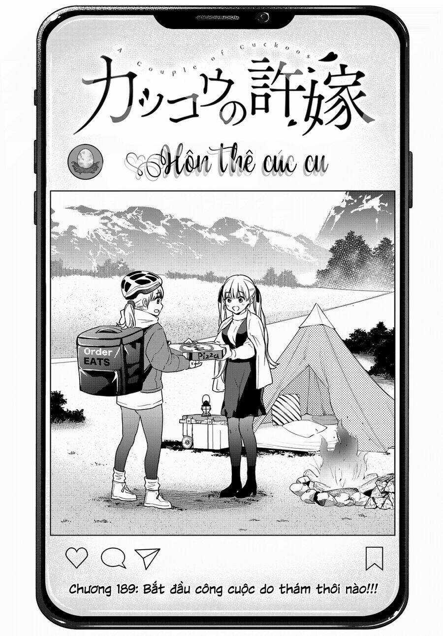 Kakkou No Iinazuke Chapter 189 trang 0