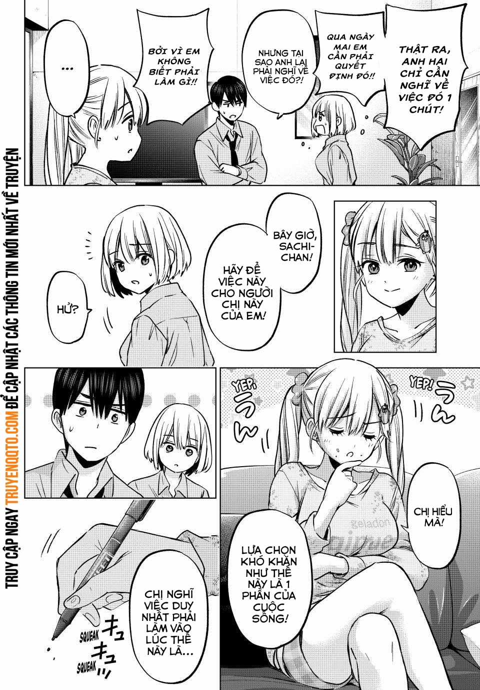 Kakkou No Iinazuke Chapter 220 trang 18