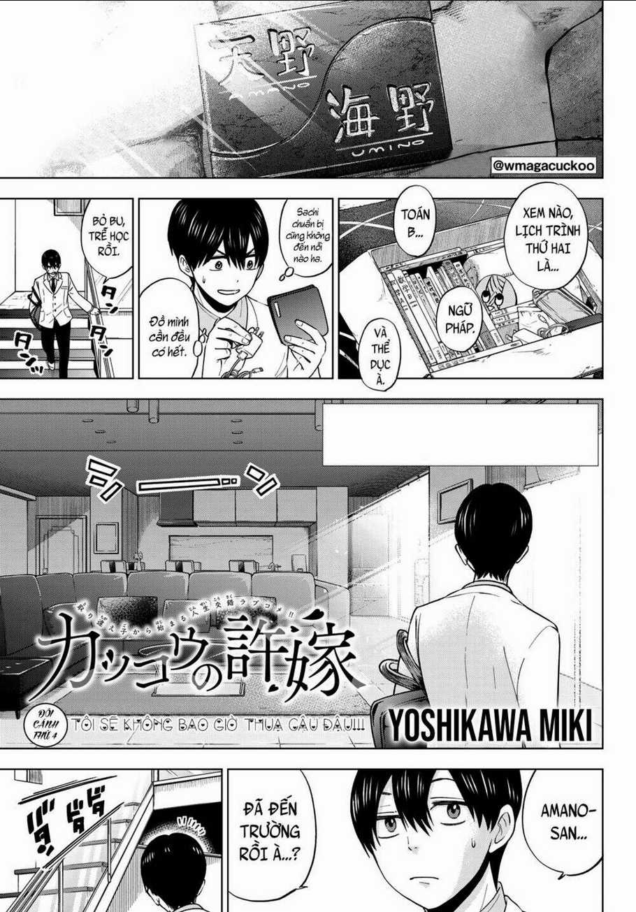 Kakkou No Iinazuke Chapter 4 trang 2