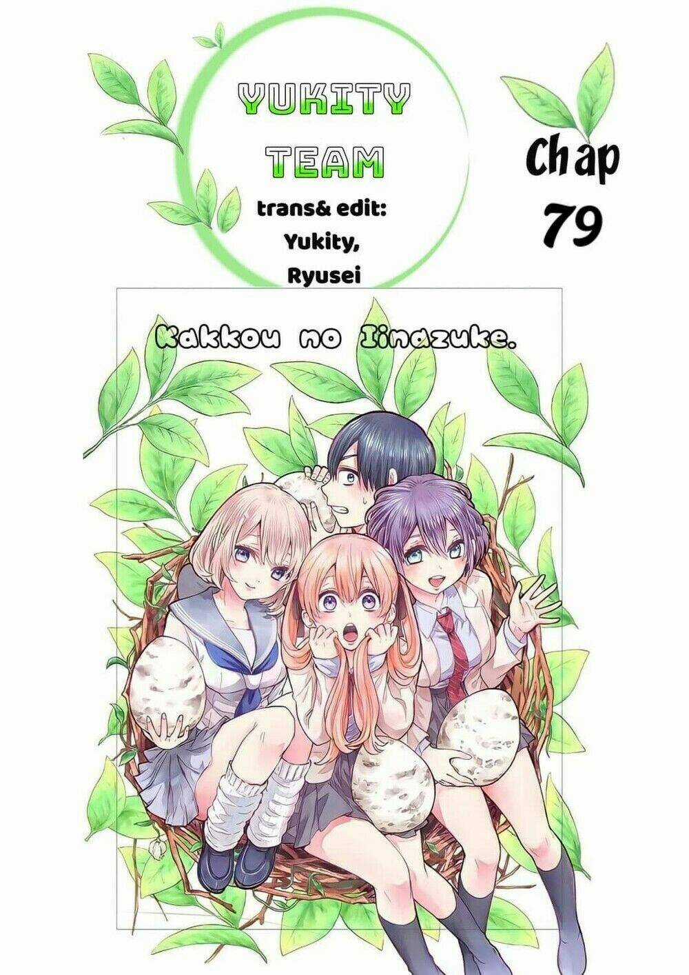 Kakkou No Iinazuke Chapter 79 trang 0