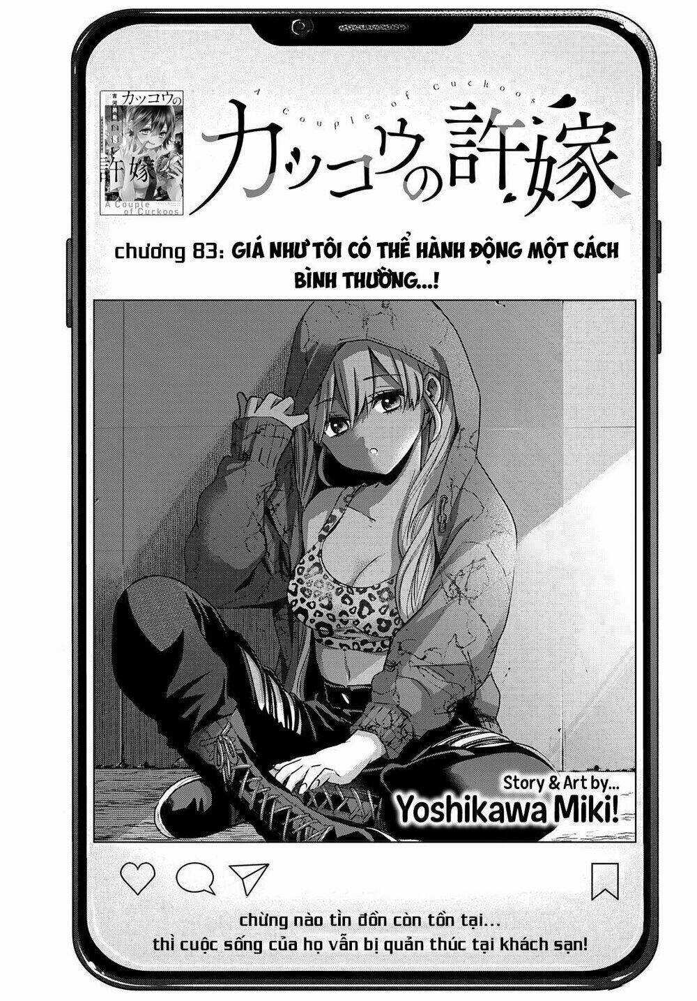 Kakkou No Iinazuke Chapter 83 trang 1