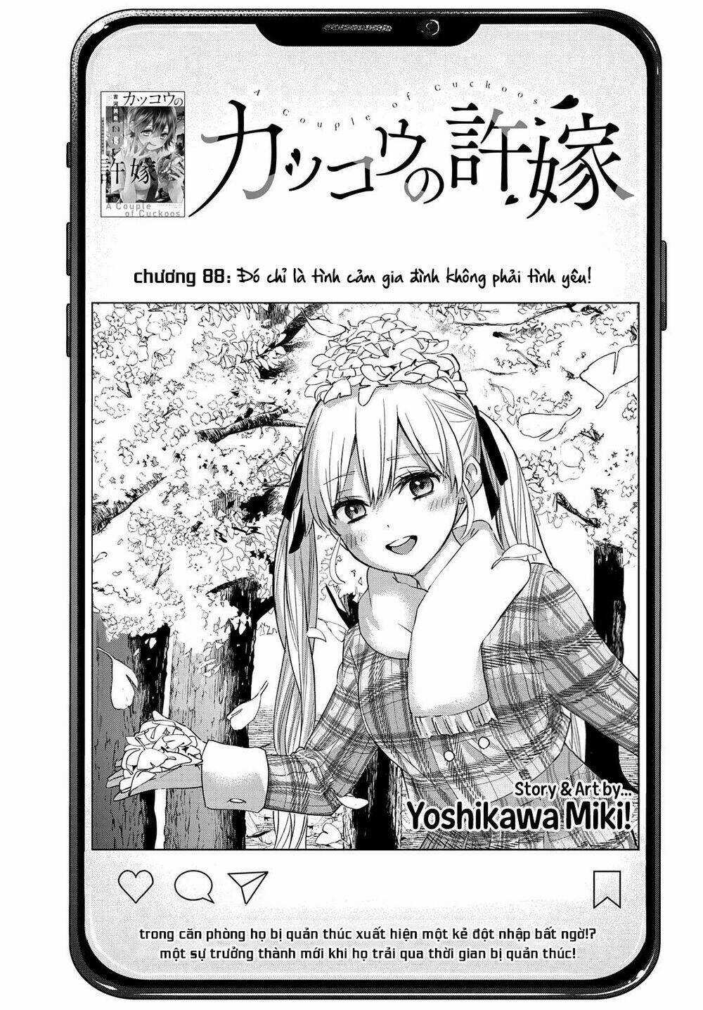 Kakkou No Iinazuke Chapter 88 trang 1