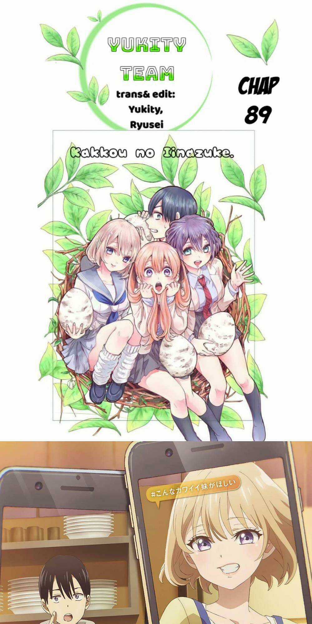 Kakkou No Iinazuke Chapter 89 trang 0